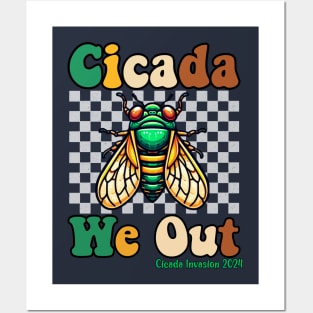 Bruh We Out Funny Cicada Event Summer 2024 Posters and Art